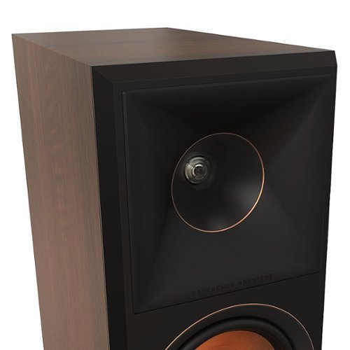 Klipsch - RP-5000F II Reference Premiere Dual 5.25" 400-Watt Passive 2-Way Floor Speaker (Each) - Walnut