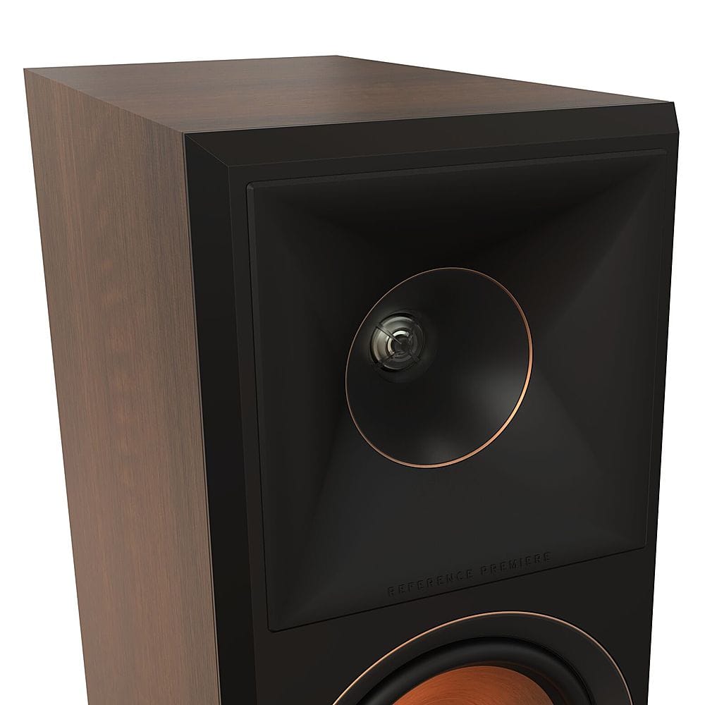 Klipsch - RP-5000F II Reference Premiere Dual 5.25" 400-Watt Passive 2-Way Floor Speaker (Each) - Walnut