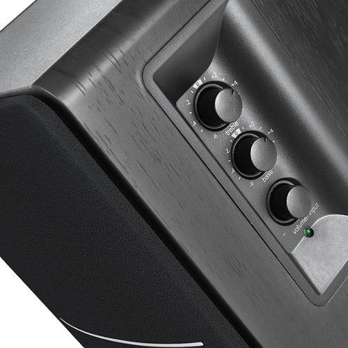 Edifier - R1280DBs Powered Bluetooth Computer Speakers, Bookshelf Speakers - 42W RMS - Soundfield Spacializer - Studio Monitors - Black