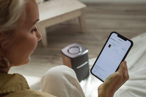 Edifier - MS50A Classic Portable Wi-Fi Speaker - Wood