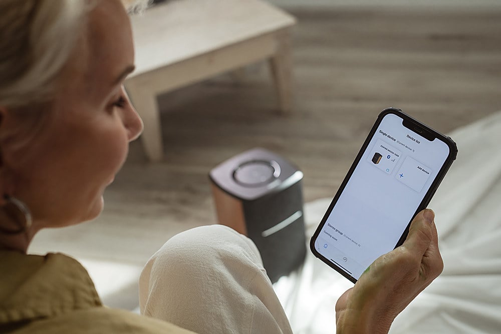 Edifier - MS50A Classic Portable Wi-Fi Speaker - Wood