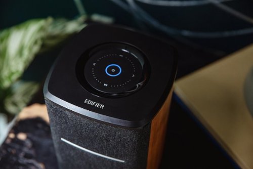 Edifier - MS50A Classic Portable Wi-Fi Speaker - Wood
