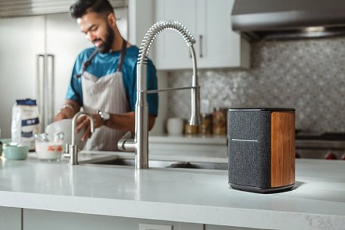 Edifier - MS50A Classic Portable Wi-Fi Speaker - Wood