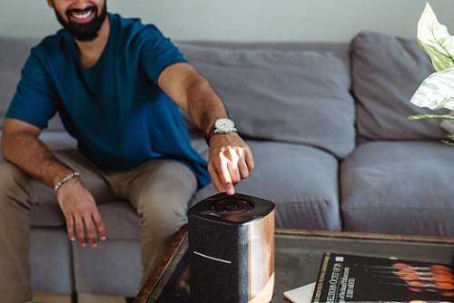 Edifier - MS50A Classic Portable Wi-Fi Speaker - Wood