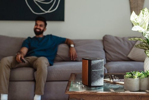 Edifier - MS50A Classic Portable Wi-Fi Speaker - Wood