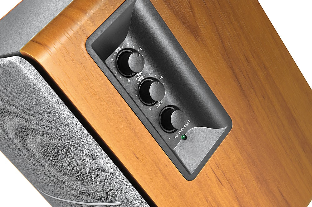 Edifier - R1280DBs Powered Bluetooth Computer Speakers, Bookshelf Speakers - 42W RMS - Soundfield Spacializer - Studio Monitors - Wood