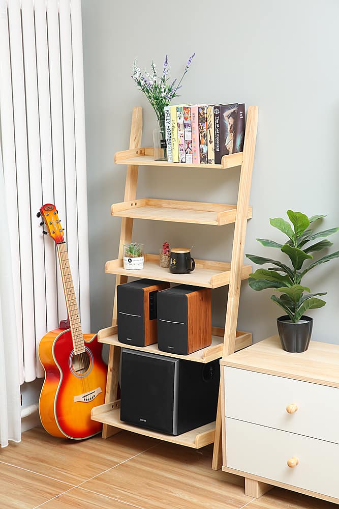 Edifier - R1280DBs Powered Bluetooth Computer Speakers, Bookshelf Speakers - 42W RMS - Soundfield Spacializer - Studio Monitors - Wood