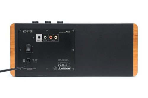 Edifier - D12 Integrated Desktop Stereo Speaker - Wood