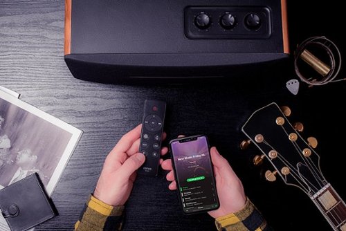 Edifier - D12 Integrated Desktop Stereo Speaker - Wood