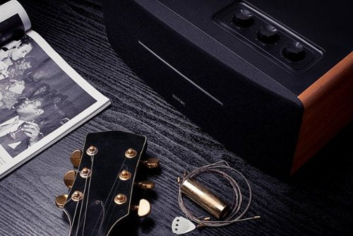 Edifier - D12 Integrated Desktop Stereo Speaker - Wood