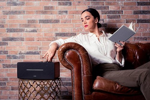 Edifier - D12 Integrated Desktop Stereo Speaker - Wood