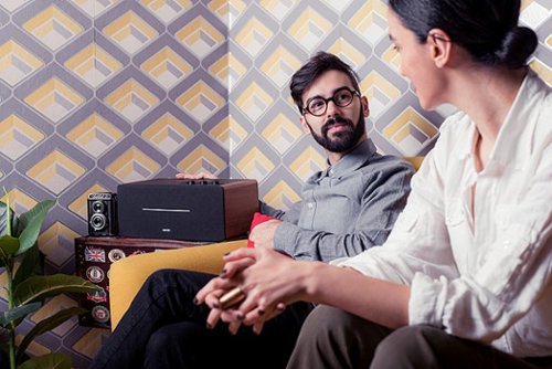 Edifier - D12 Integrated Desktop Stereo Speaker - Wood