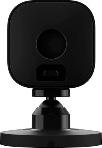 Blink - Mini - Compact indoor plug-in smart security camera, 1080p, night vision, motion detection, 2 way audio – 2 cam - Black