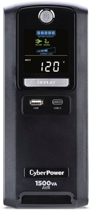 CyberPower - LX1500GU3 Battery Backup UPS Systems - Black