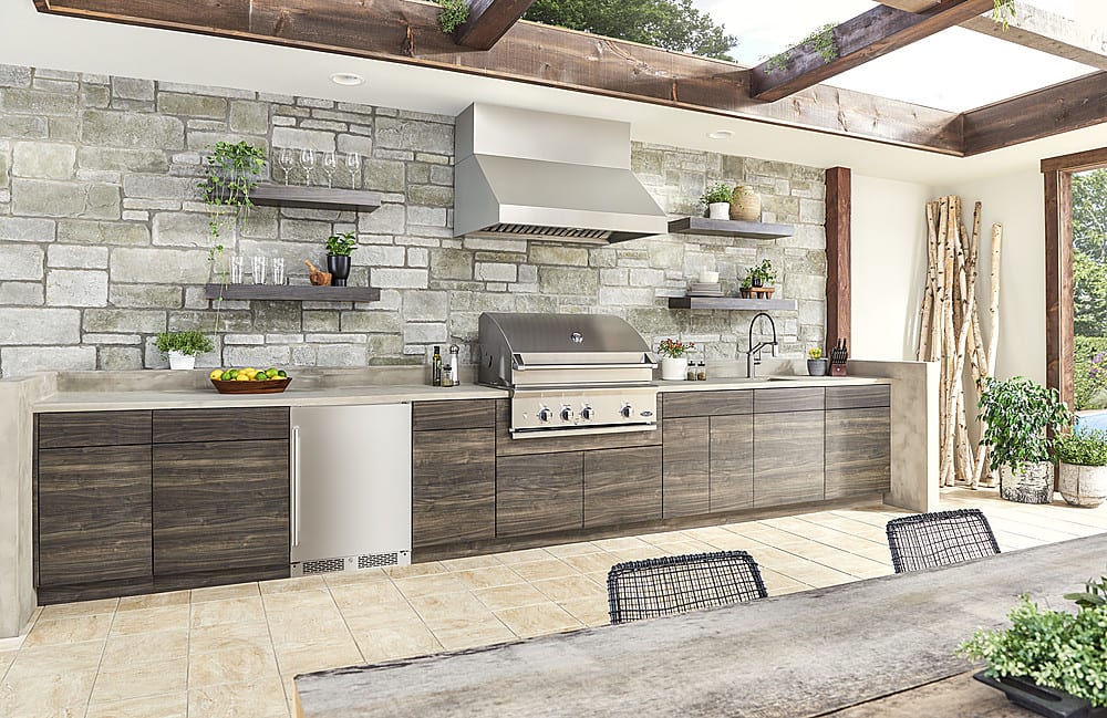 Zephyr - 42 inches - Externally Vented - Wall Range Hood - Stainless Steel