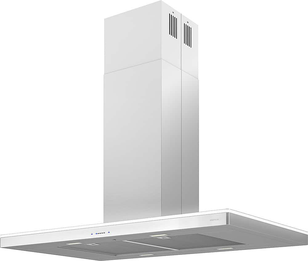 Zephyr - 36 inches - Convertible - Island Range Hood - Stainless Steel