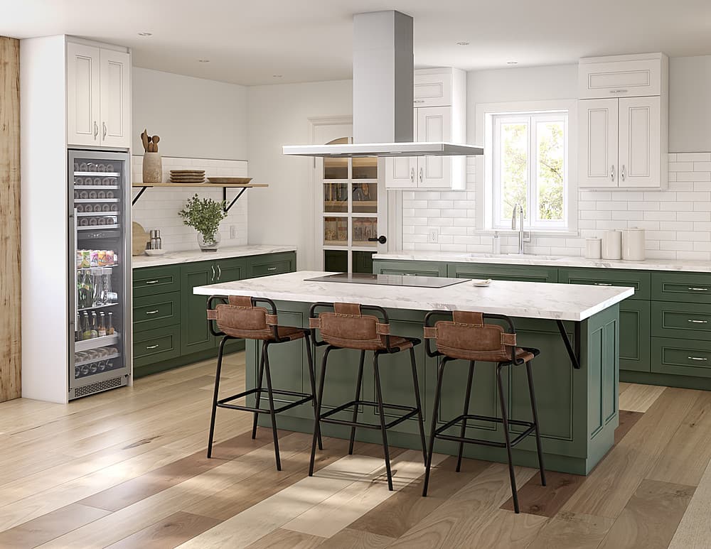 Zephyr - 36 inches - Convertible - Island Range Hood - Stainless Steel