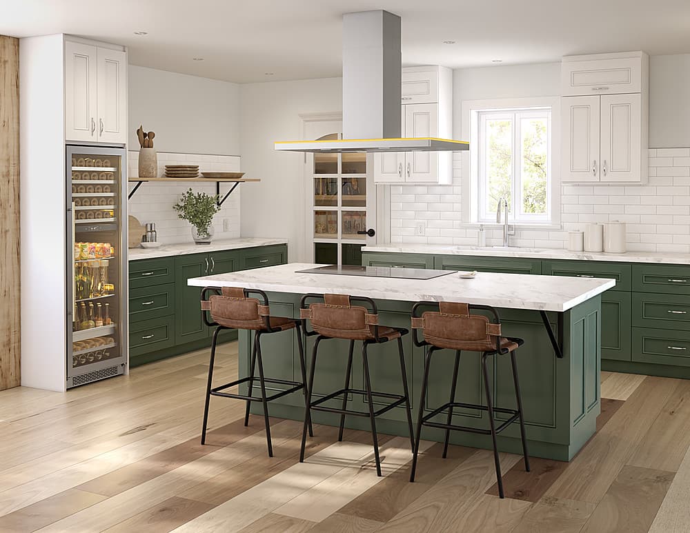 Zephyr - 36 inches - Convertible - Island Range Hood - Stainless Steel