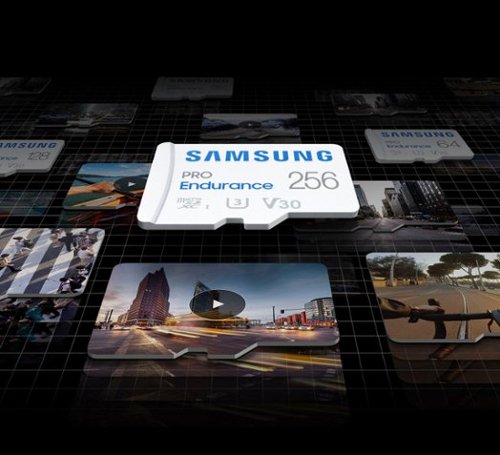 Samsung - PRO Endurance 256GB MicroSDXC Memory Card