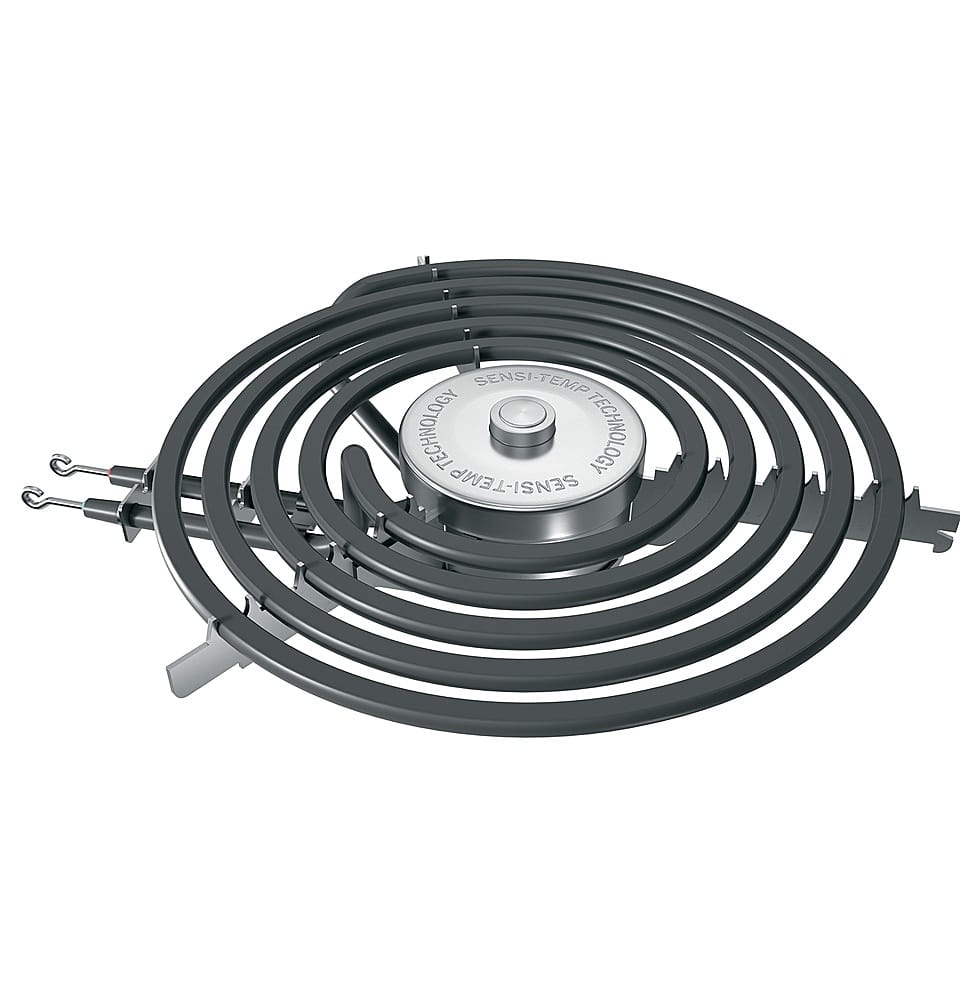 GE - 30 in. Wide 4 Elements 5.0 Cu. Ft. Freestanding Electric Range - Stainless Steel