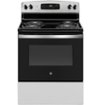 GE - 30 in. Wide 4 Elements 5.0 Cu. Ft. Freestanding Electric Range - Stainless Steel
