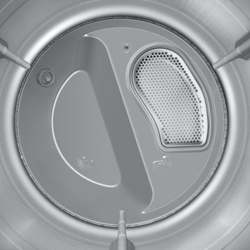 Samsung - 7.5 Cu. Ft. Stackable Smart Electric Dryer with Steam and Sensor Dry - Brushed Black