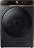 Samsung - 4.6 cu. ft. Large Capacity AI Smart Dial Front Load Washer with Auto Dispense - Brushed Black
