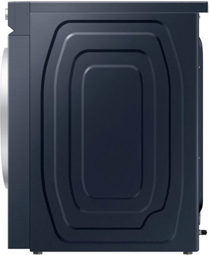 Samsung - BESPOKE 7.6 Cu. Ft. Stackable Smart Gas Dryer with Steam and AI Optimal Dry - Brushed Navy
