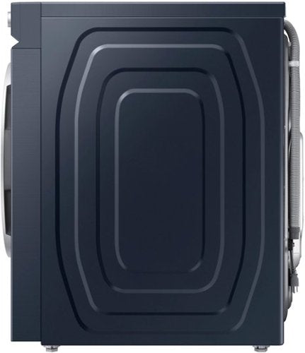 Samsung - BESPOKE 5.3 Cu. Ft. High-Efficiency Stackable Smart Front Load Washer with Steam and AI OptiWash - Brushed Navy