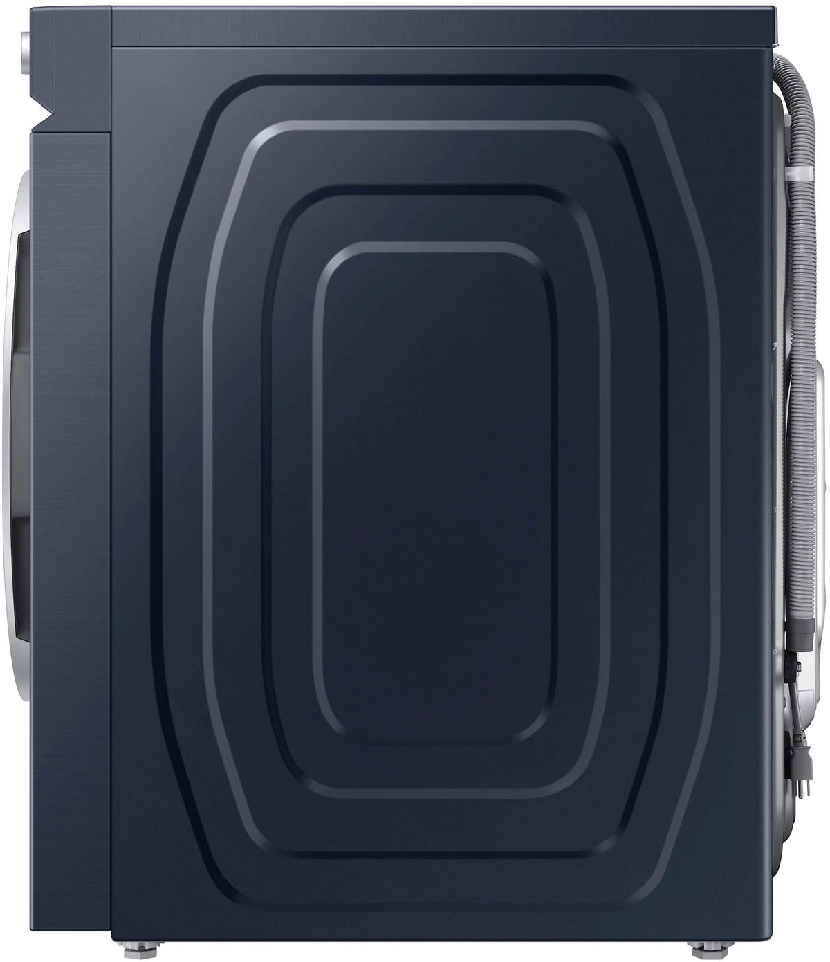 Samsung - BESPOKE 5.3 Cu. Ft. High-Efficiency Stackable Smart Front Load Washer with Steam and AI OptiWash - Brushed Navy