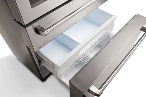Thor Kitchen - 21.6-cu ft Professional French Door Refrigerator with Ice and Water Dispenser, Counter Depth - Stainless Steel