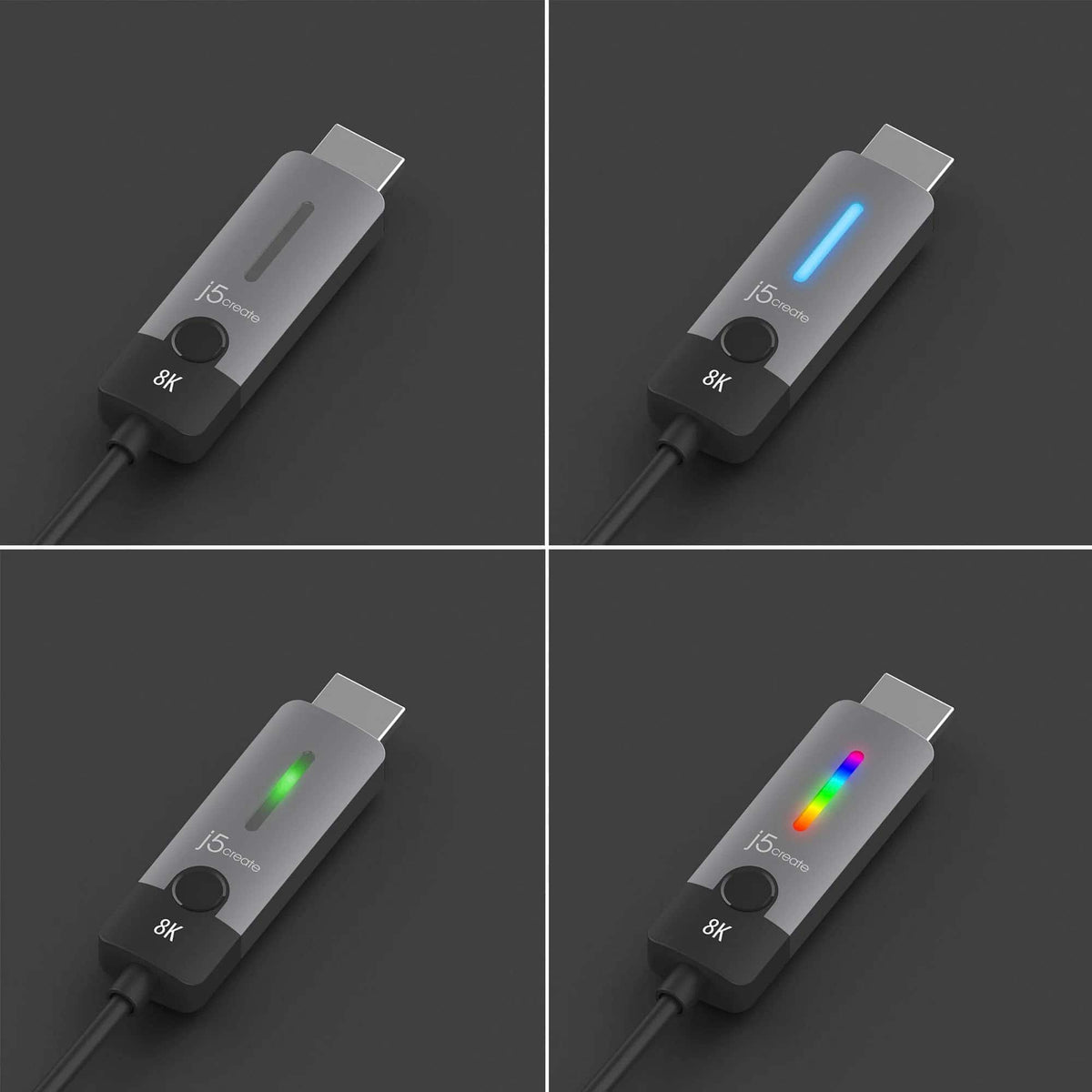 j5create - USB-C to HDMI 2.1 8K - Space Gray/Black