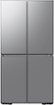 Dacor - 36 in. Wide 22.8 Cu. Ft. 4-Door French Reveal Door 36" Counter Depth Refrigerator with Beverage Center - Silver Stainless Steel