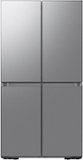 Dacor - 36 in. Wide 22.8 Cu. Ft. 4-Door French Reveal Door 36" Counter Depth Refrigerator with Beverage Center - Silver Stainless Steel