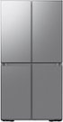 Dacor - 36 in. Wide 22.8 Cu. Ft. 4-Door French Reveal Door 36" Counter Depth Refrigerator with Beverage Center - Silver Stainless Steel