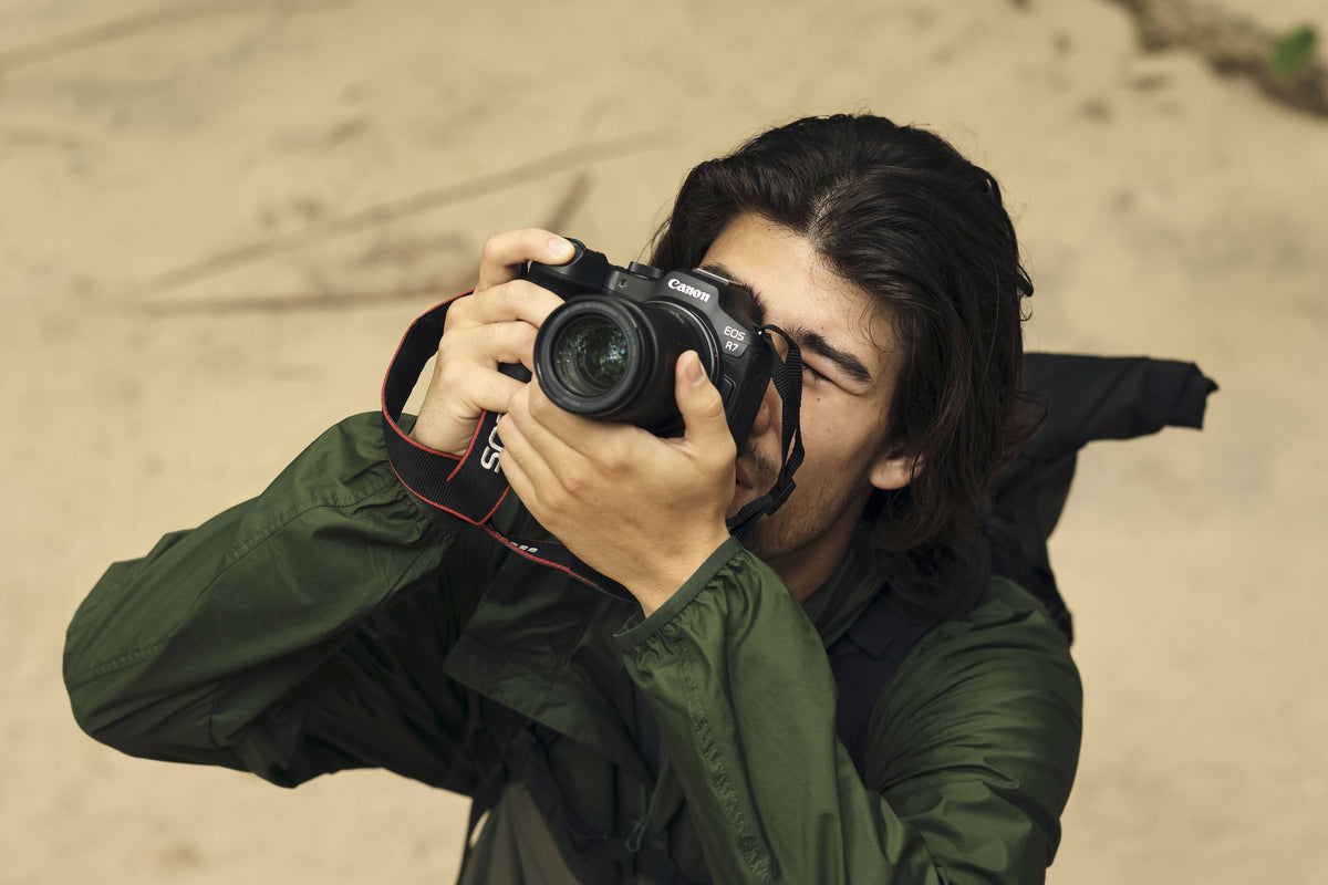 Canon - EOS R7 Mirrorless Camera (Body Only) - Black