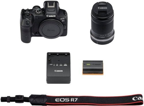 Canon - EOS R7 Mirrorless Camera with RF-S18-150mm f/3.5-6.3 IS STM Lens - Black