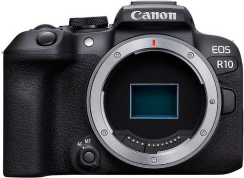 Canon - EOS R10 Mirrorless Camera with RF-S18-45 f/4.5-6.3 IS STM Lens - Black