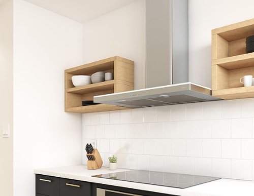 Zephyr - 36 inches - Convertible - Wall Range Hood - Stainless Steel