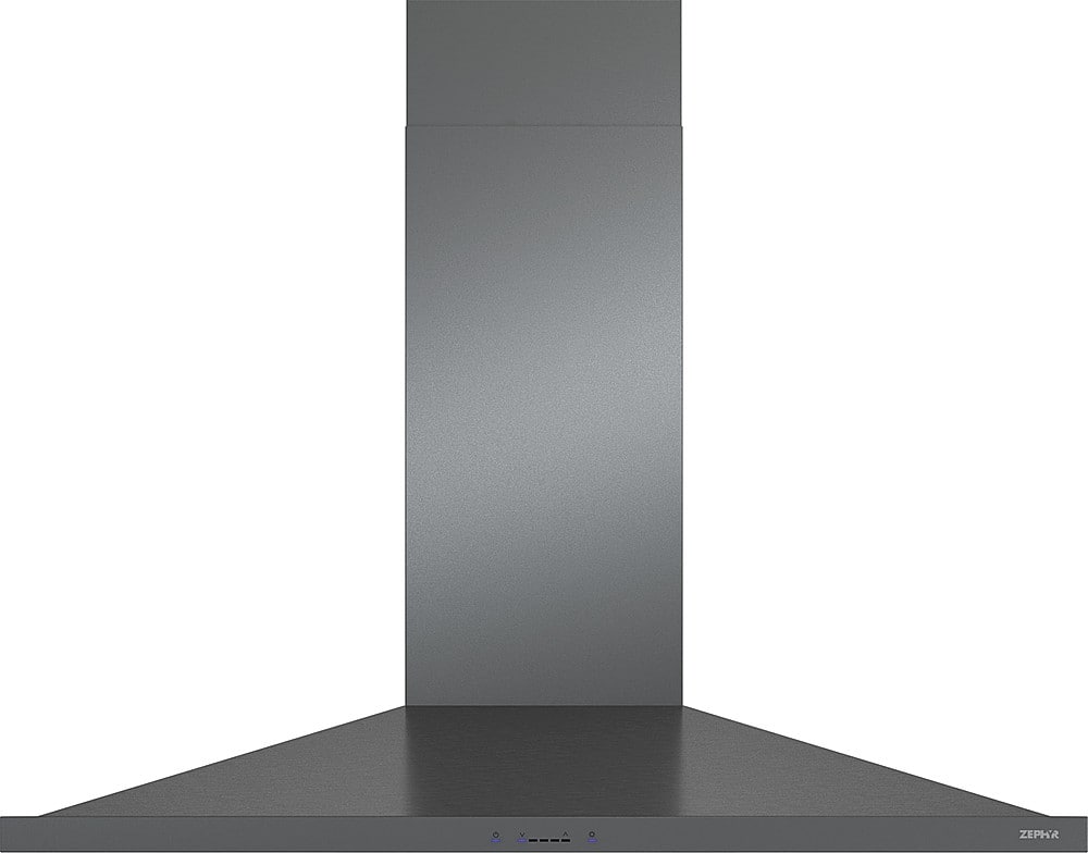 Zephyr - 36 inches - Convertible - Wall Range Hood - Black Stainless Steel