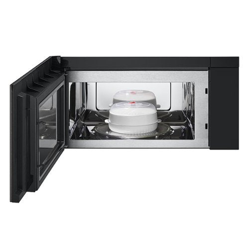 LG - 1.7 Cu. Ft. Convection Over-the-Range Smart Microwave with Sensor Cooking and Air Fry - Black Stainless Steel