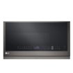 LG - 2.1 Cu. Ft. Over-the-Range Smart Microwave with Sensor Cooking and ExtendaVent 2.0 - Black Stainless Steel