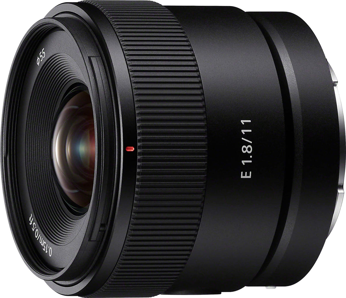 Sony - E 11mm F1.8 APS-C Ultra-Wide-Angle Prime Lens for E-mount Cameras - Black