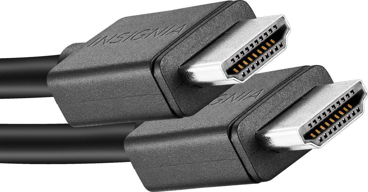 Insignia™ - 12' 4K Ultra HD HDMI Cable - Black