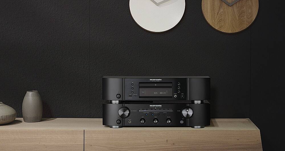 Marantz - PM6007 155W 2-Ch Stereo Integrated Amplifier - Black