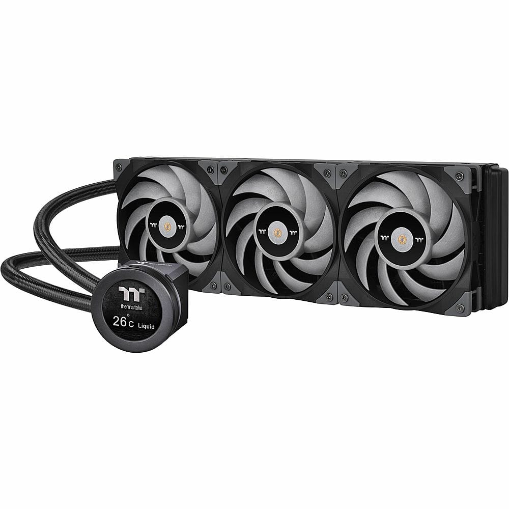 Thermaltake - TOUGHLIQUID Ultra 360 AIO Liquid Cooler - Black