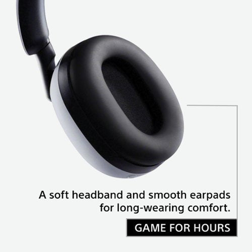 Sony - INZONE H9 Wireless Noise Cancelling Gaming Headset, Perfect for PS5, PS4, PC - White