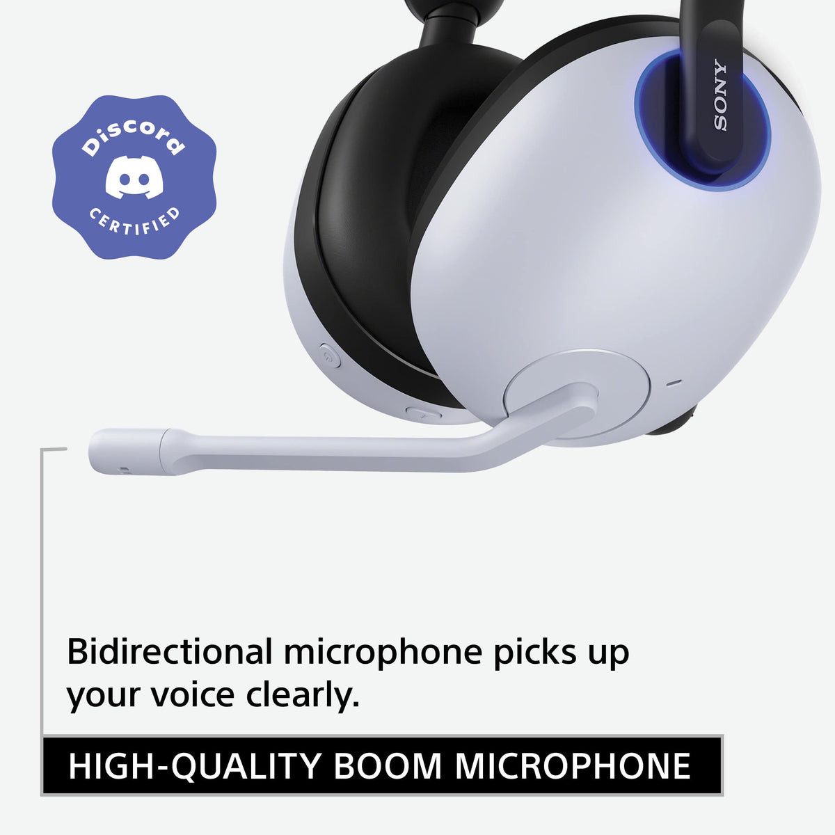 Sony - INZONE H9 Wireless Noise Cancelling Gaming Headset, Perfect for PS5, PS4, PC - White