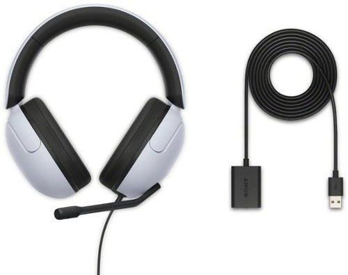 Sony - INZONE H3 wired Gaming Headset for PC, PS5, PS4 - White