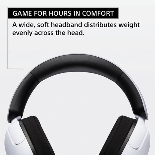 Sony - INZONE H3 wired Gaming Headset for PC, PS5, PS4 - White
